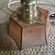 Mother-of-pearl hand lamp