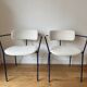Monoprix fabric armchairs