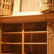 Decorative furniture in carved wood