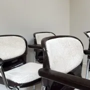 Four vintage bucket chairs SMK400K from Drabert designed by Gerd Lange