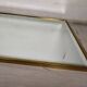 Vintage gold mirror, 1970s