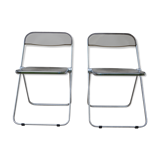 Plia chairs by Giancarlo Piretti for Castelli 1970