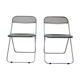 Plia chairs by Giancarlo Piretti for Castelli 1970