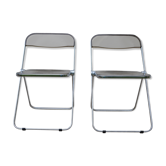 Plia chairs by Giancarlo Piretti for Castelli 1970