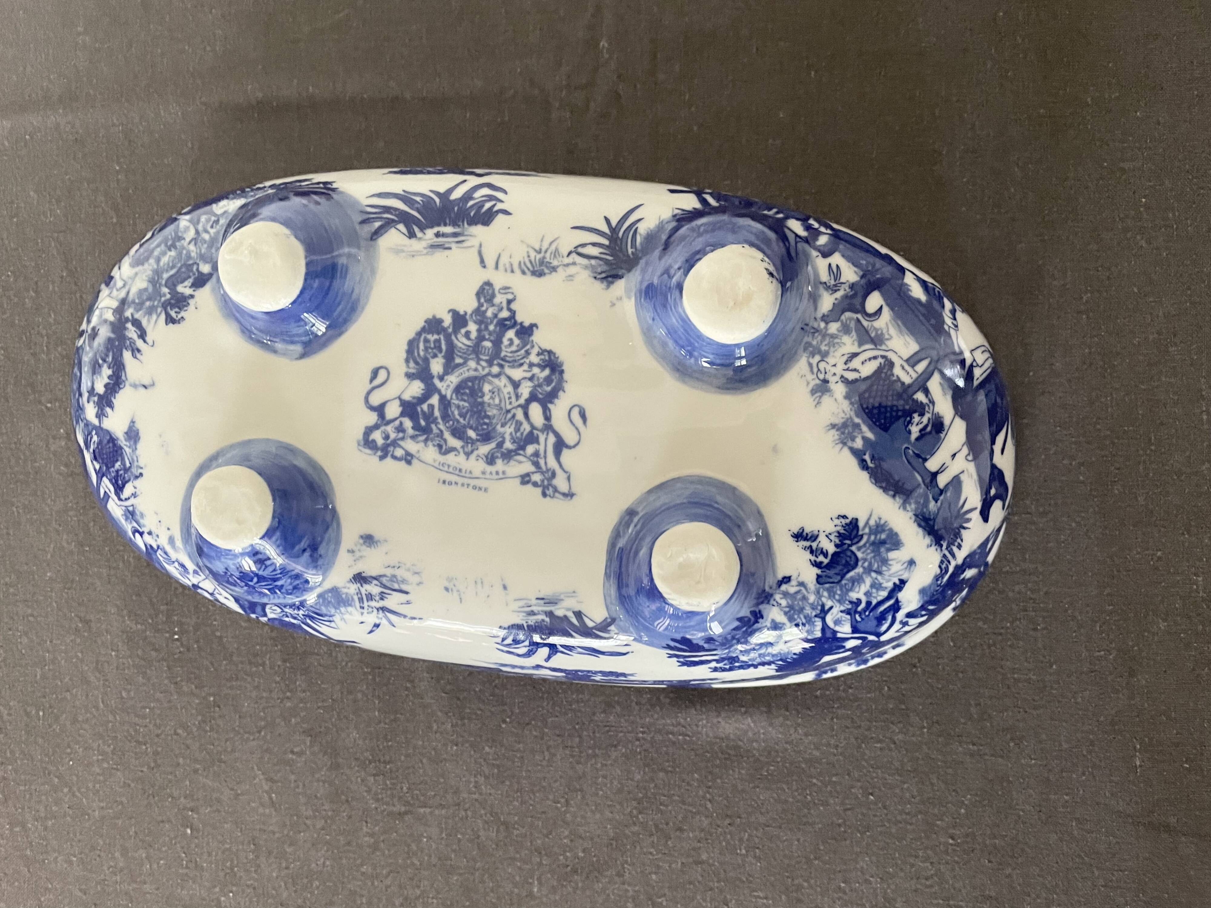 Victoria Ware IronStone planter.