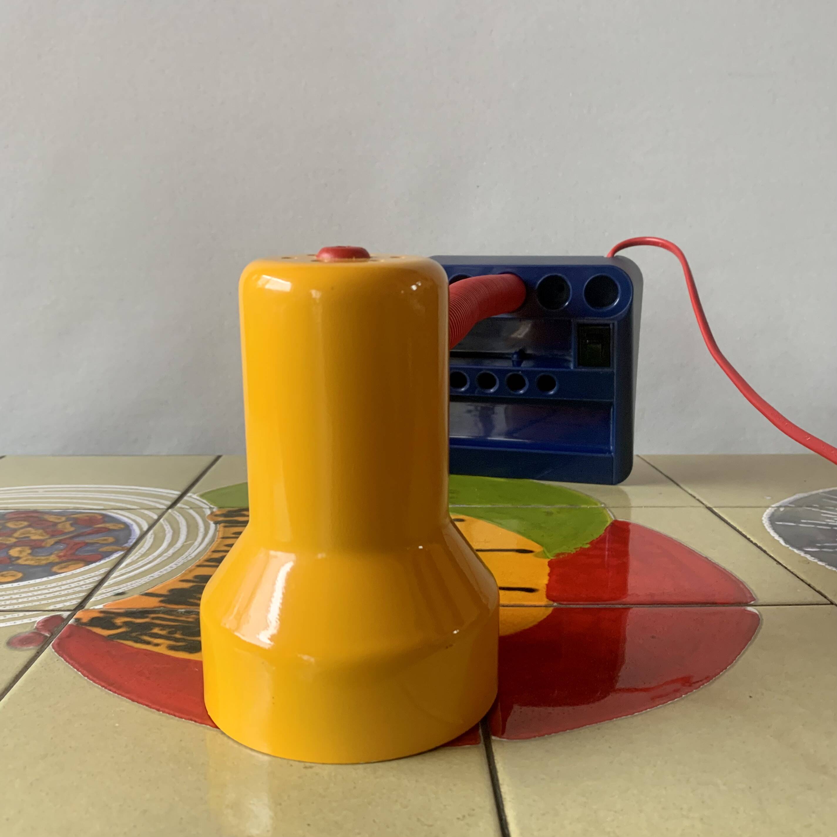 Vintage Memphis Style Multicolor Desk Lamp - Massive Model 12938