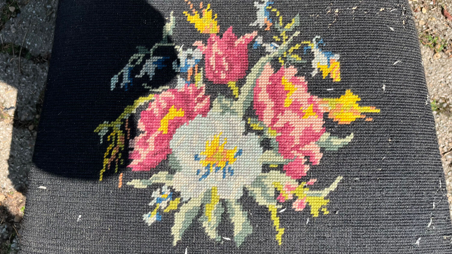 Prayer chair vintage oak