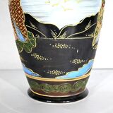 Pair of satsuma vases in japanese porcelain – early twentieth