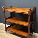 Antique mahogany tiered stand
