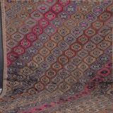 Oushak Multicolour Kilim Rug sku c258