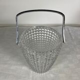 "Vintage" crystal ice bucket