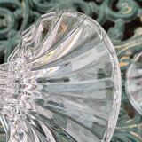 Vintage crystal candlesticks