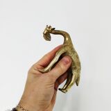 Brass giraffe