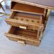 Rattan desk