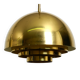 Beautiful Mid Century brass ceiling lamp from the Vereinigte Werkstätten