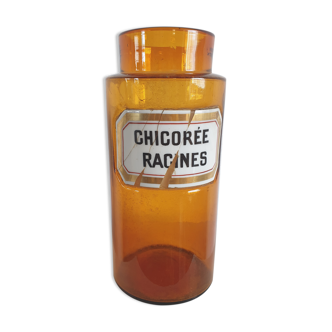 Pharmacy jar chicory root