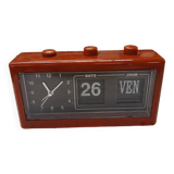 Vintage flip flap alarm clock