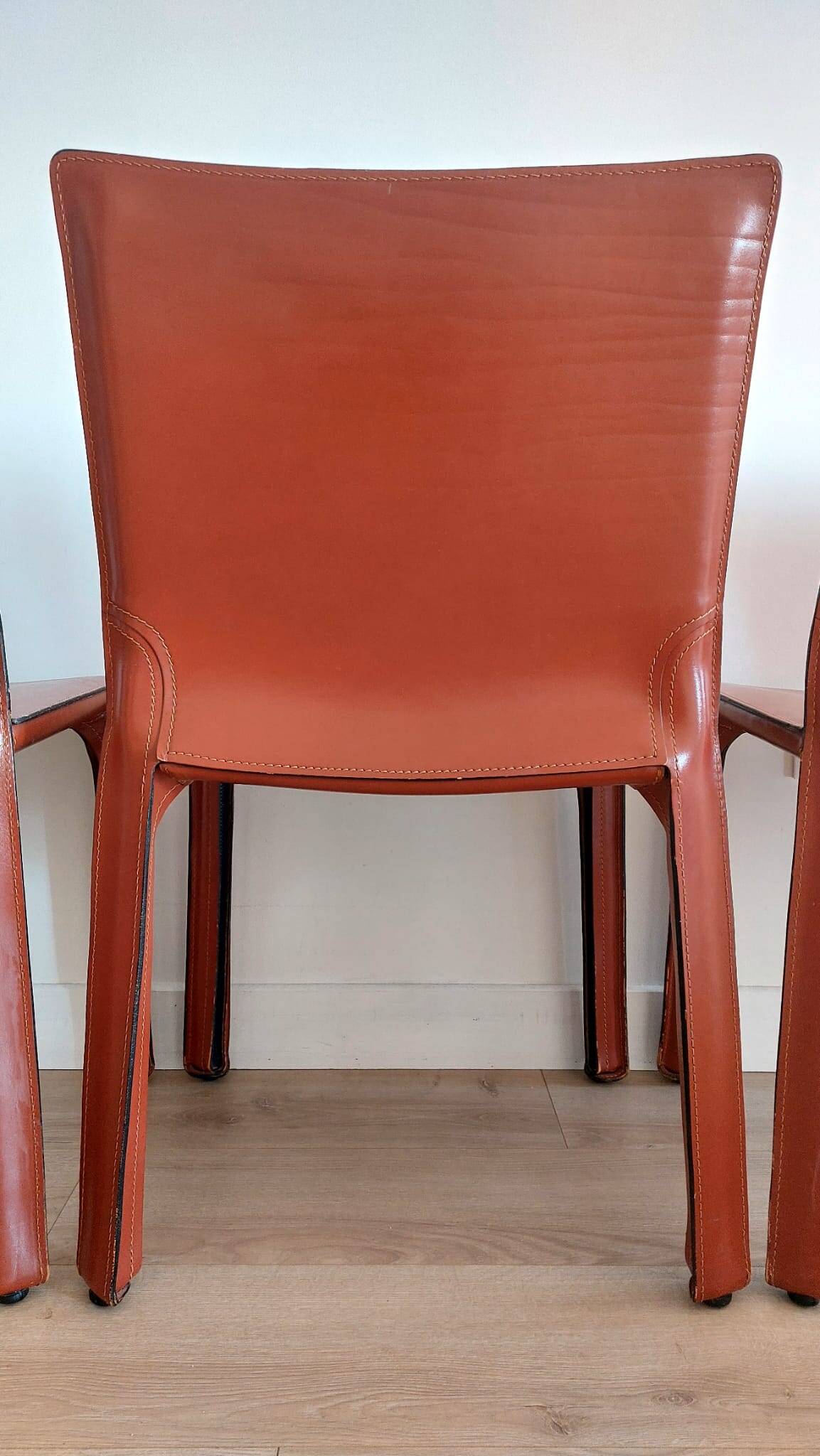 Set of 4 CAB 412 chairs by Mario Bellini - Cassina