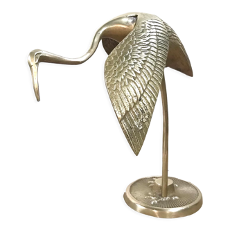 Brass heron