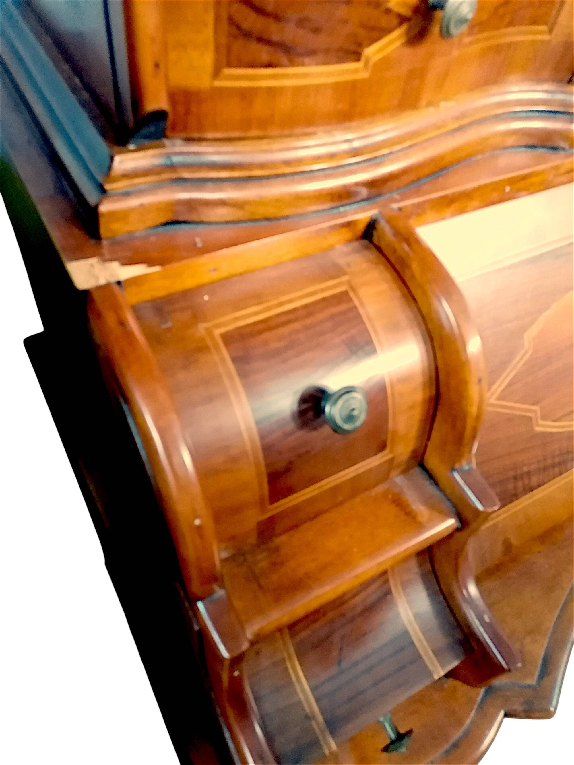 Scrittoio Trumeau antico, fine XIX secolo