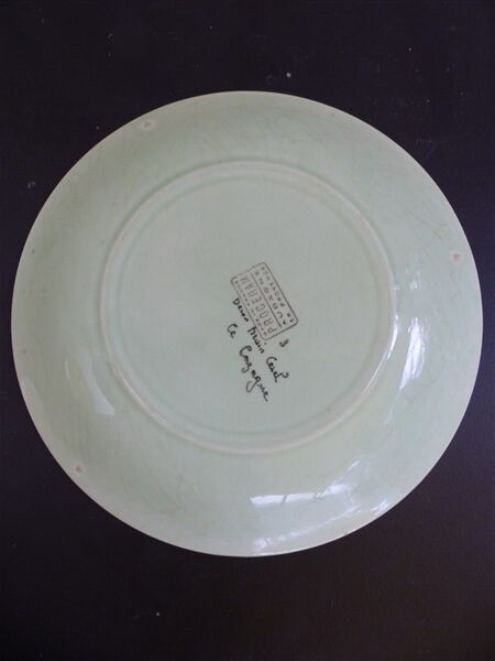 Plates Proceram fish 1950