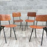 Set of 4 vintage chairs and design Eromes