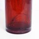 Orange vintage glass vase