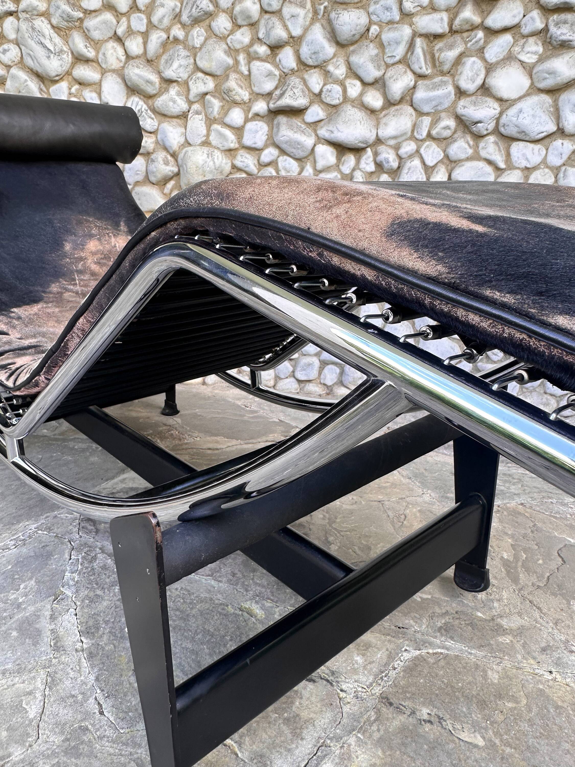 LC4 chaise longue no. 1382, Le Corbusier, Jeanneret & Perriand Cassina, 1970