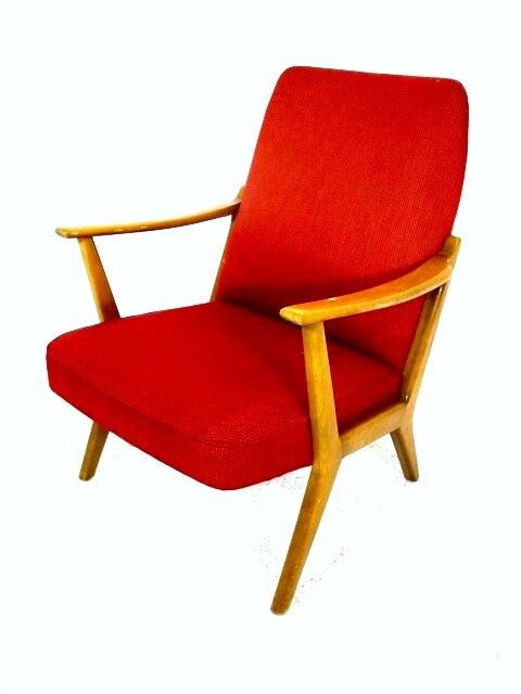 Beech armchair, Sweden, 1950