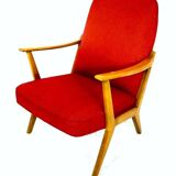 Beech armchair, Sweden, 1950