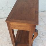 Restoration console in walnut