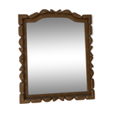 Vintage wooden mirror 47x57cm