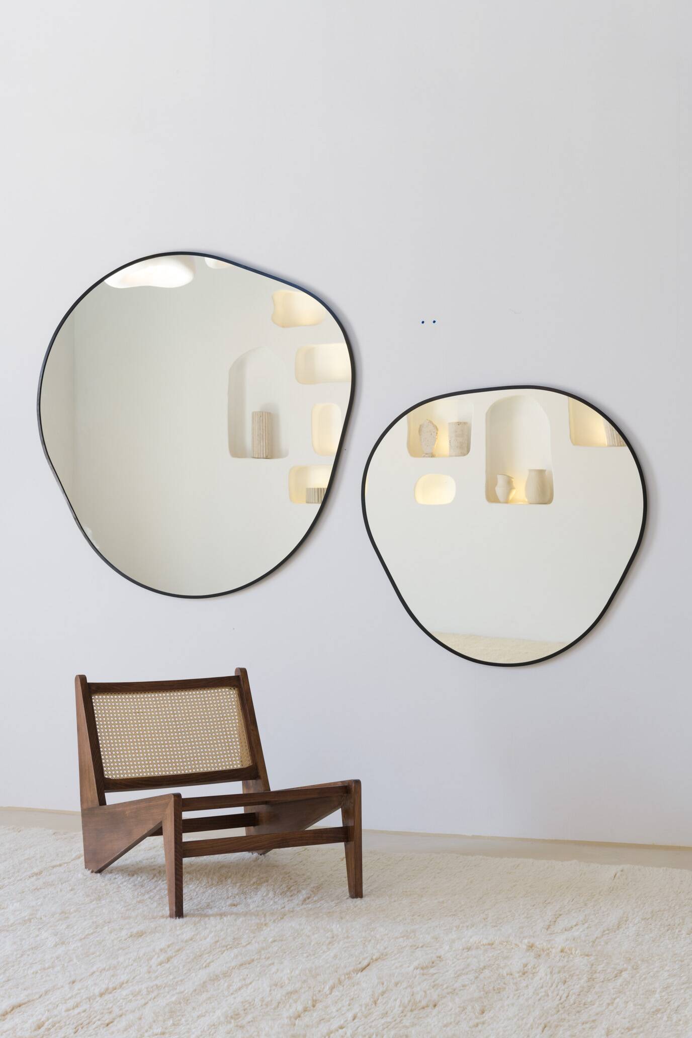 Bossa Nova Contour black mirror 100 cm D