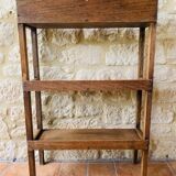 French farm 3-level shelf, circa 1940's