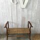 Old mulched bench