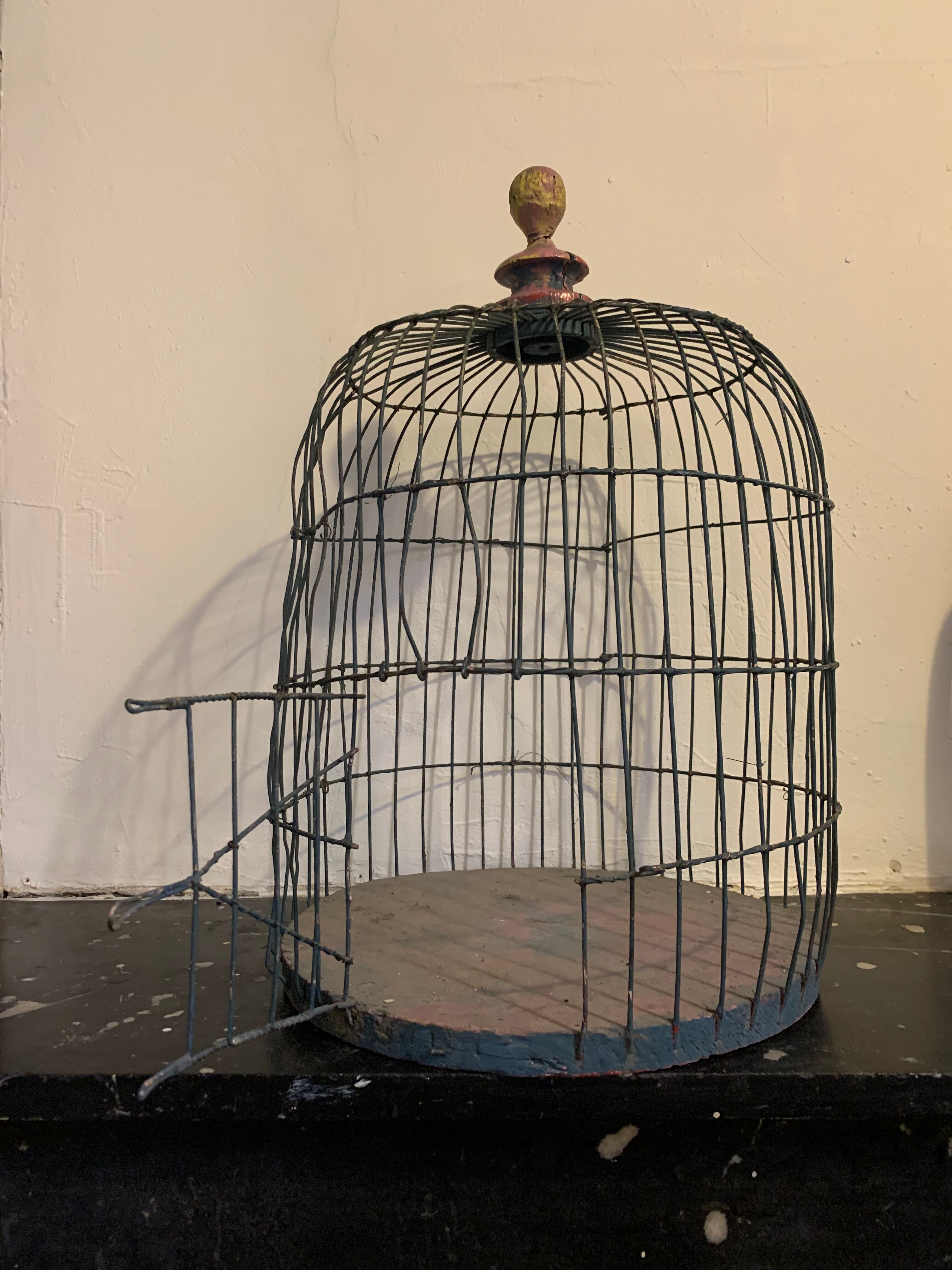 Ancient bird cage