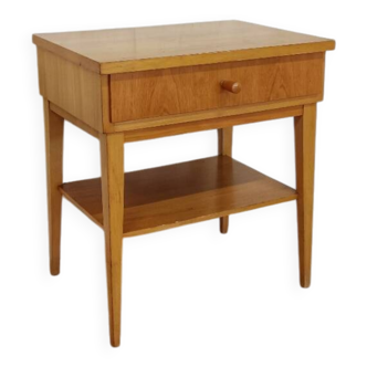 Bedside table in light oak