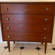 Commode teck vintage scandinave