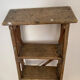 Wooden painter's step ladder