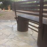Banc bois de palmier