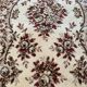 Aubusson-style mechanical carpet in 67x135 cm wool