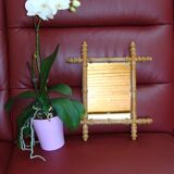 Antique barber mirror