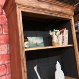 Old walnut dresser