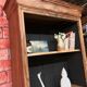 Antique walnut sideboard