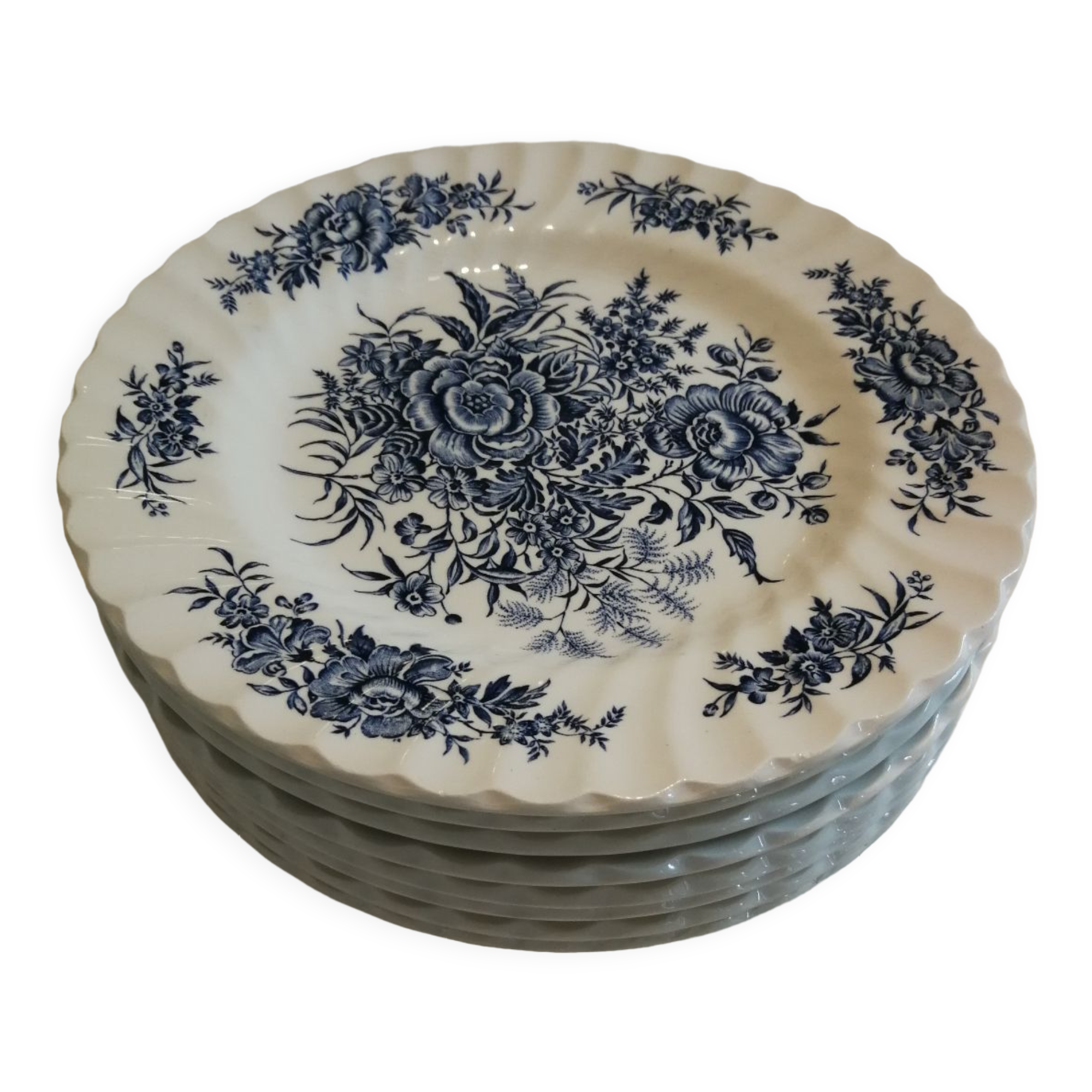 Set of 8 Beacon Hill Dessert Plates