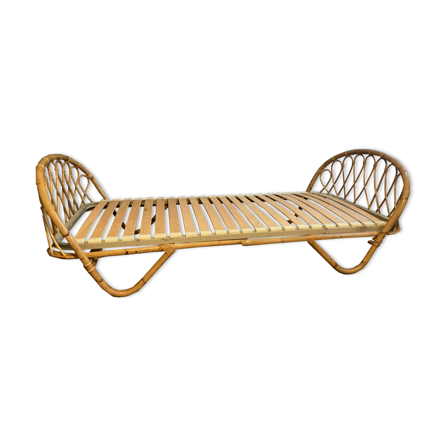 Rattan bed 1 place