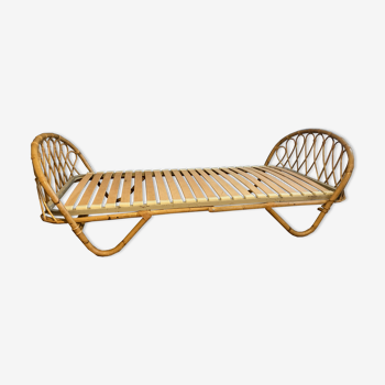 Rattan bed 1 place