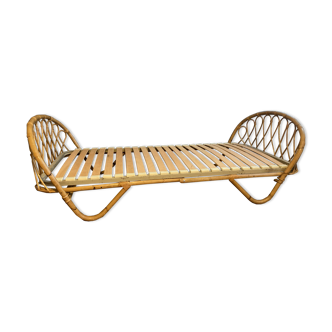 Rattan bed 1 place