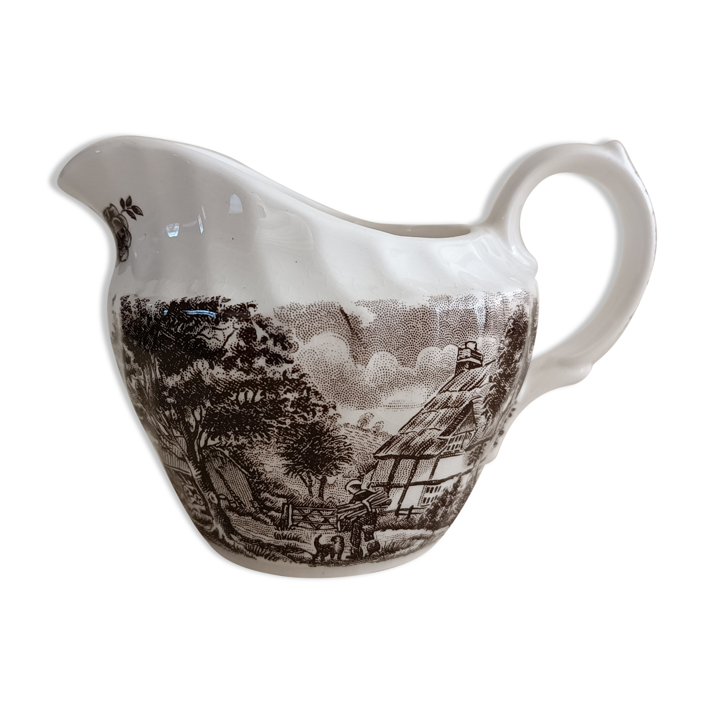 Creamer ironstone British Anchor