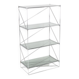 Isocèle metal shelf by Max Sauze, 1970s